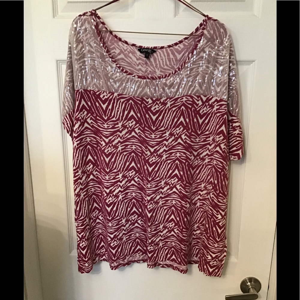 Plus Size George dressy T-shirt 🔥2 for $15🔥